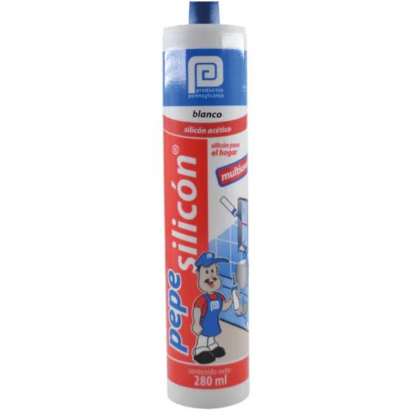 7904 Silicon multiusos cartucho 280ml blanco PEPE Pennsylvania
