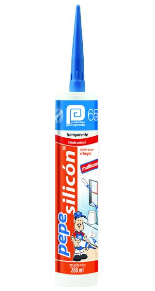7905 Silicon multiusos cartucho 280ml transparente PEPE Pennsylvania