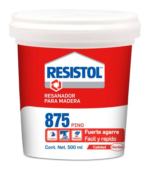 7917 Resanador para madera 875 pino 500ml Resistol