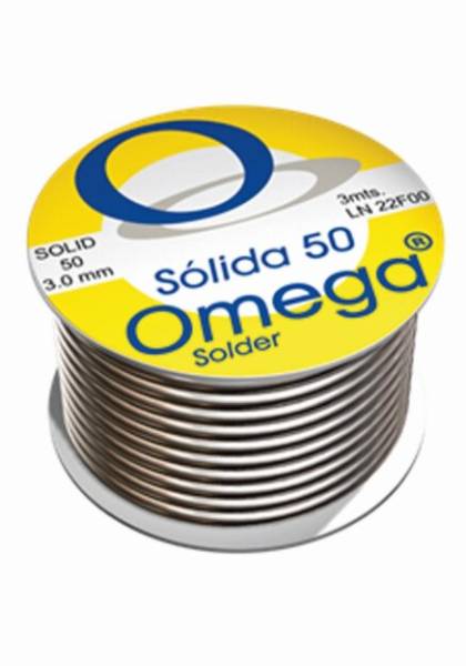 7955 Soldadura solida 50/50 3mm 3mt Omega