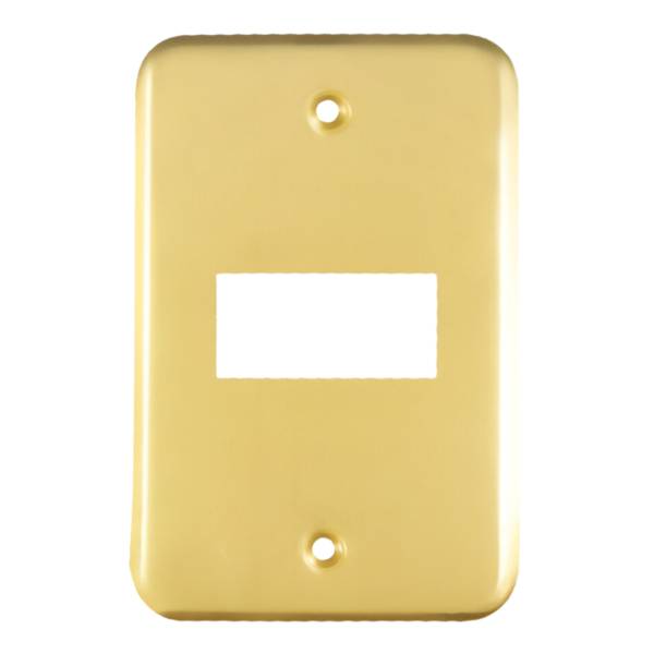 798 Placa 1 ventana dorado Italiana Montana
