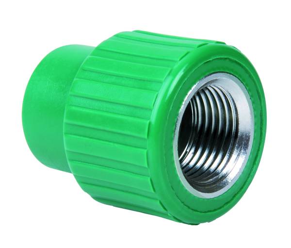 8035 Conector ppr rosca interior 020 x 020mm 1/2" x 1/2" Tuboplus