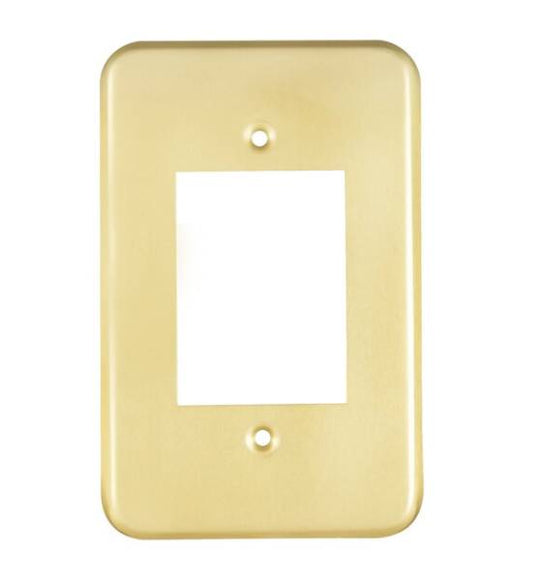 804 Placa 3 ventanas dorado Italiana Montana
