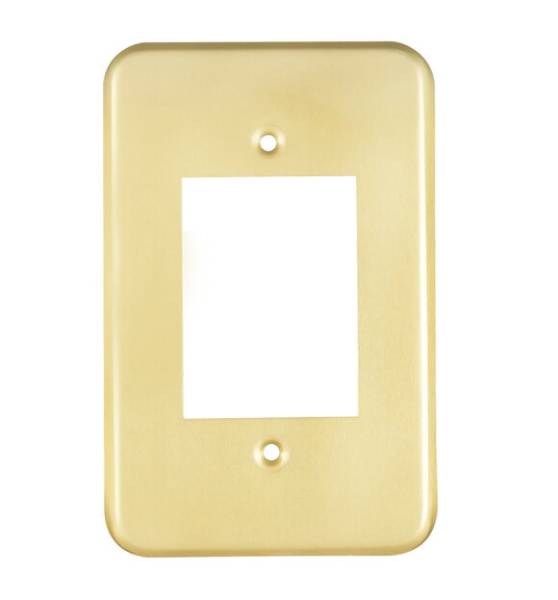 804 Placa 3 ventanas dorado Italiana Montana