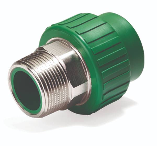 8043 Conector ppr rosca exterior 020 x 020m 1/2" x 1/2" Tuboplus
