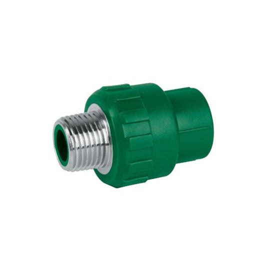 8047 Conector ppr rosca exterior 032 x 032mm 1" x 1" Tuboplus