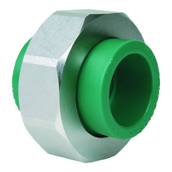 8071 Tuerca union ppr con metal 020 x 020mm 1/2" x 1/2" Tuboplus TUBOPLUS