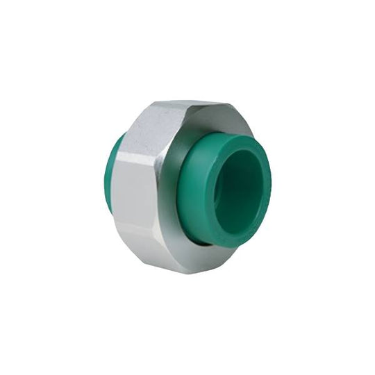 8072 Tuerca union ppr con metal 025 x 025mm 3/4" x 3/4" Tuboplus TUBOPLUS
