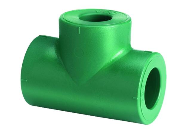 8086 Tee reduccion central ppr 3/4" x 3/4" x 1/2" Tuboplus