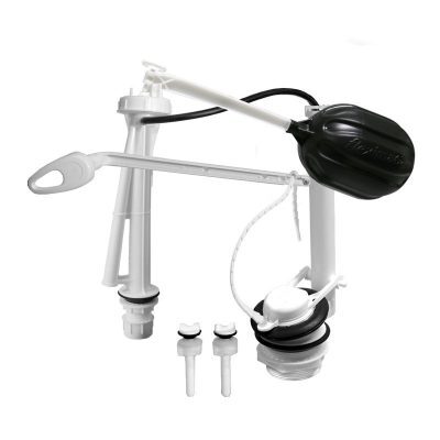8239 Juego de herrajes para sanitario plasticos de 2" Zerofugas 2724 Fleximatic