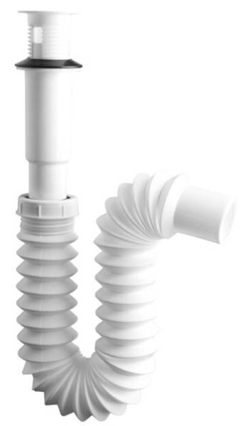 8278 Trampa para lavabo flexible PVC sin contra tipo p 2235 Fleximatic
