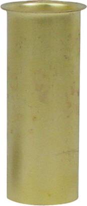 8282 Tubo para contra con pestaña 038mm cromado laton rf06 Rugo RUGO