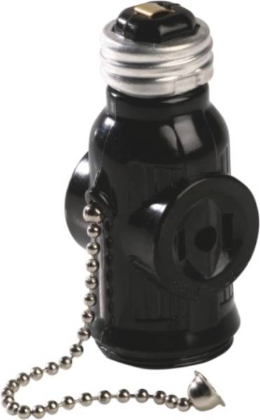 837 Portalampara ladron con cadena LAD003 Kley
