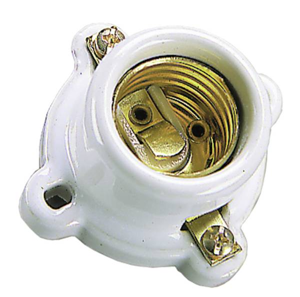 851 Portalampara ceramica cuadrada Iusa