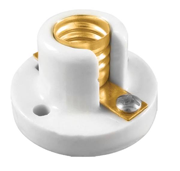 870 Portalampara ceramica para candil para foco 7-1/2" Montana