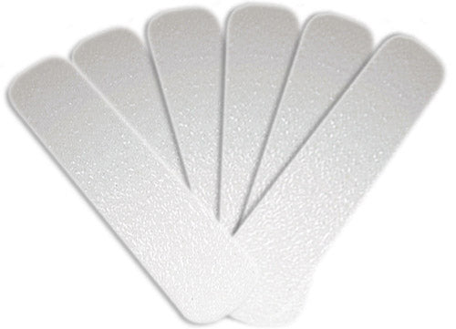 8941 Tira antiderrapante 50mm x 23cm transparente con 6 pz CADTB Truper