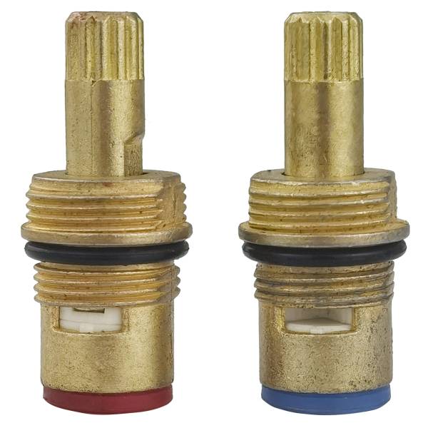283222 Cartucho ceramico metal estria standard 1/4 de vuelta con 2pz Vianti