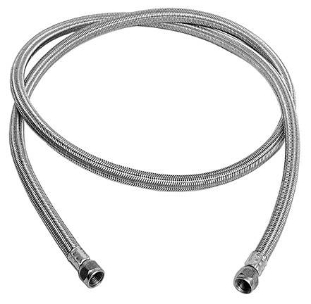 5418 Manguera para gas aluminio UG 010 3/8" x 3/8" 100 cm 25GN Rugo