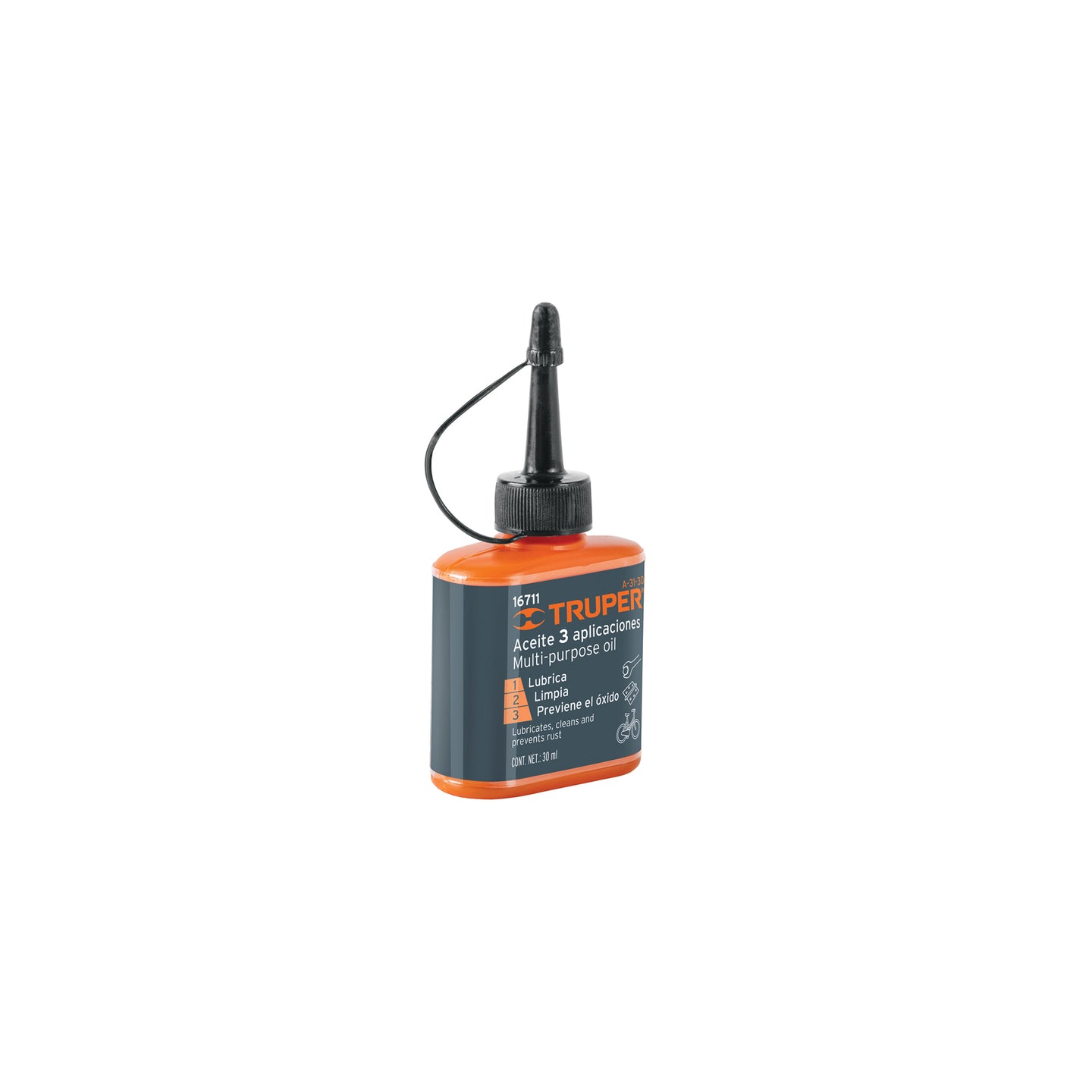 A-31-30 Aceite multiusos, 30ml (1oz), Truper