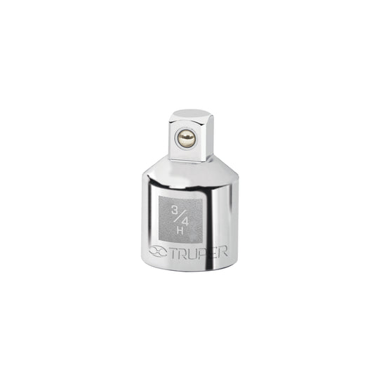 A-5453 Adaptador para matraca de cuadro 3/4" a cuadro 1/2", Truper