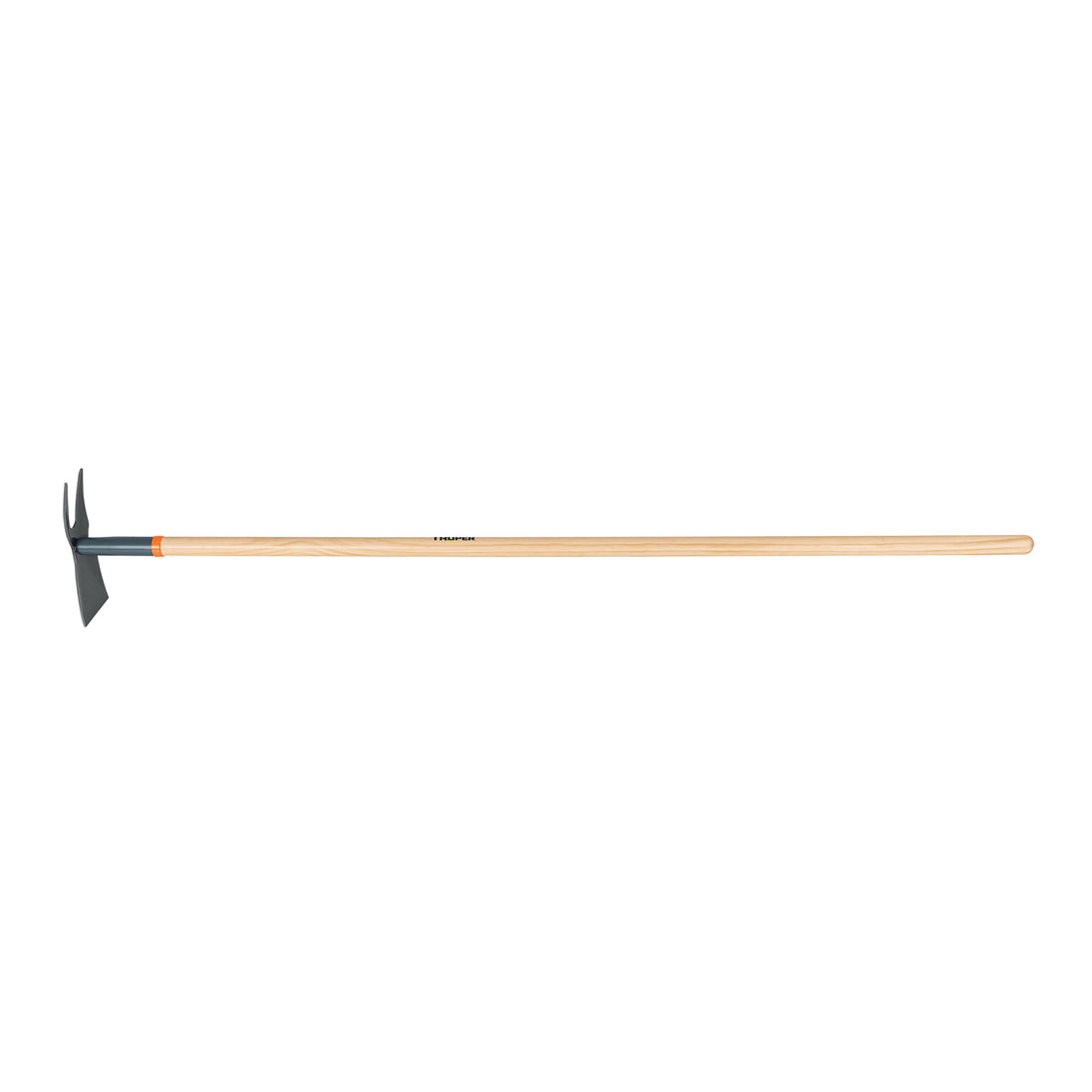 A2C Azadón dos cuernos, mango de madera 54", TRUPER