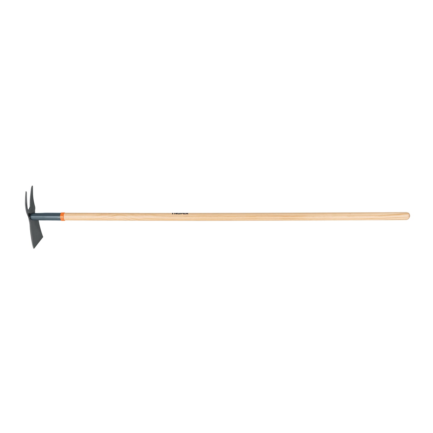 A2C Azadón dos cuernos, mango de madera 54", TRUPER