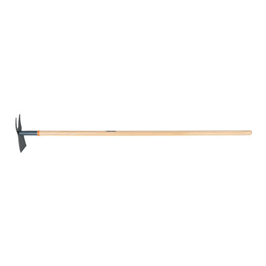 A2C Azadón dos cuernos, mango de madera 54", TRUPER