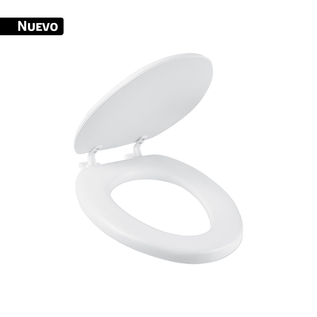 Asiento WC Elongado Acojinado Foset AAWC-45B | Polipropileno PVC