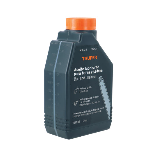 ABC-34 Aceite lubricante para barra y cadena de motosierra, TRUPER
