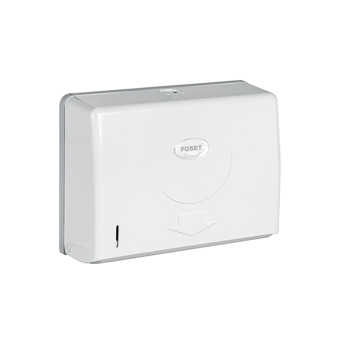 ABP-31B Dispensador chico para toallas de papel, blanco, FOSET BASIC