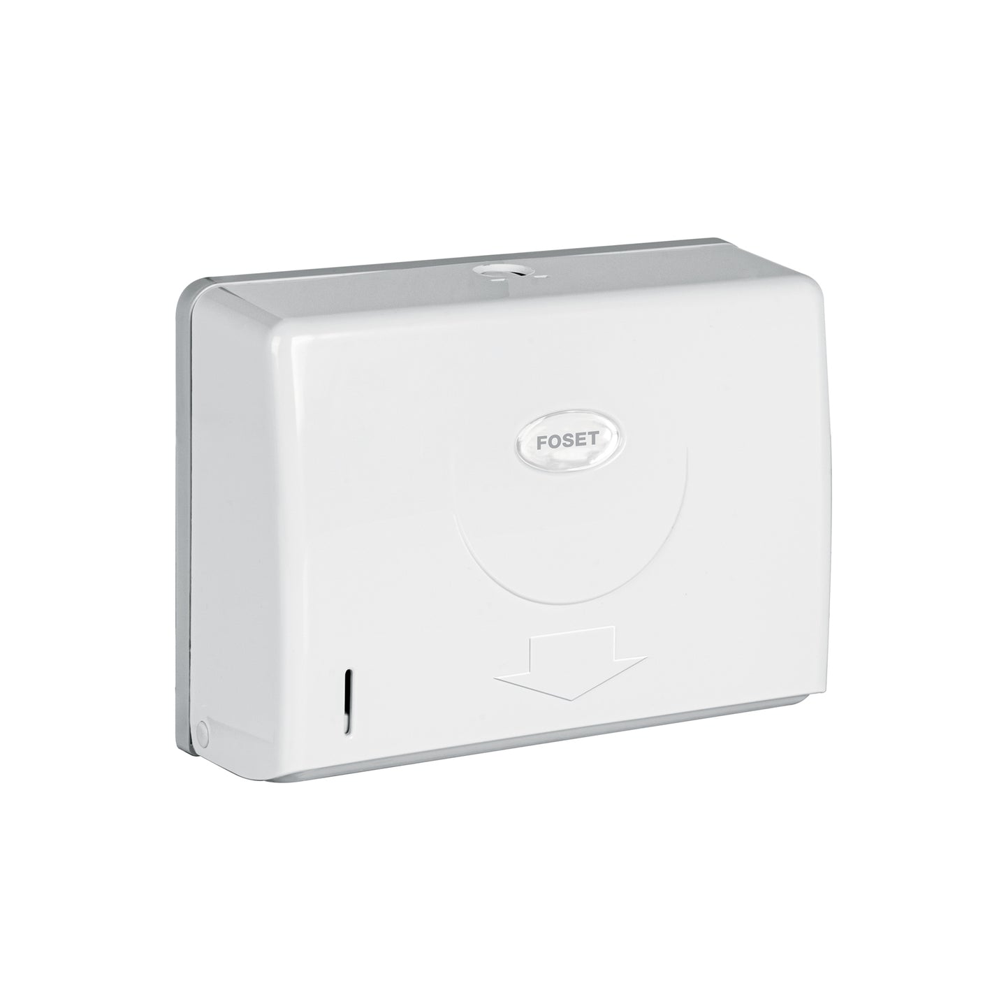 ABP-31B Dispensador chico para toallas de papel, blanco, FOSET BASIC
