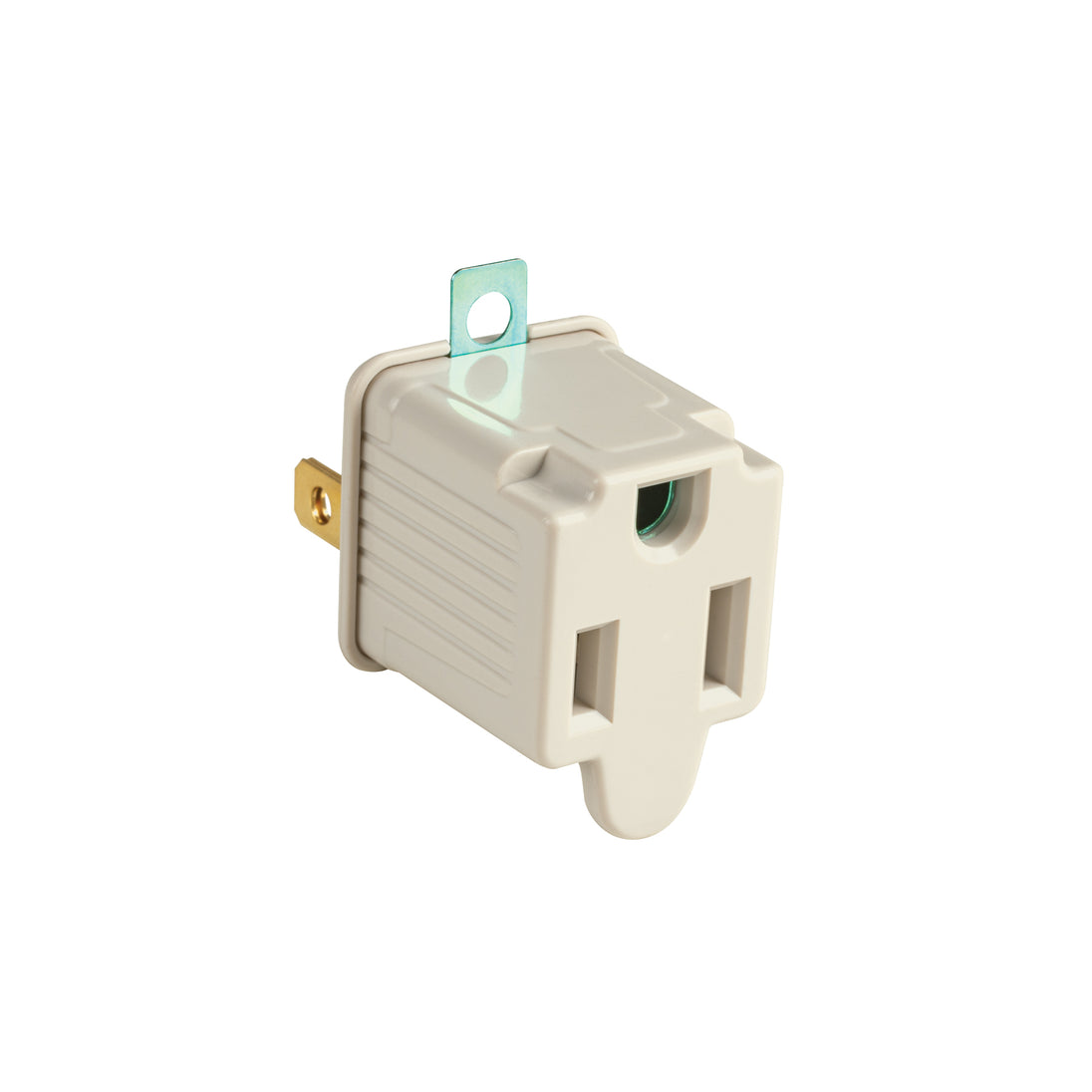 AD-32G-G Adaptador 3 a 2, gris, a granel, Volteck