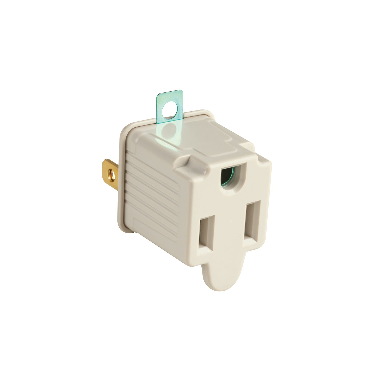 AD-32G-G Adaptador 3 a 2, gris, a granel, Volteck