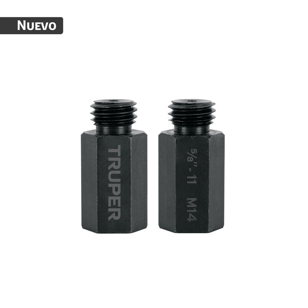 ADP-M14 Juego 2 adaptadores para borlas doble cara, M14, TRUPER