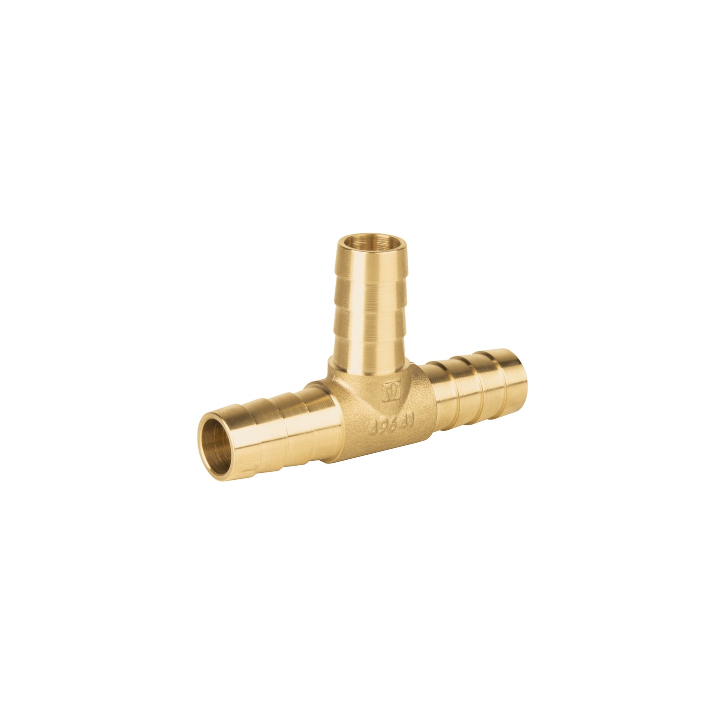 ADPO-1/2T Tee inserción macho latón 1/2" para poliducto negro, FOSET