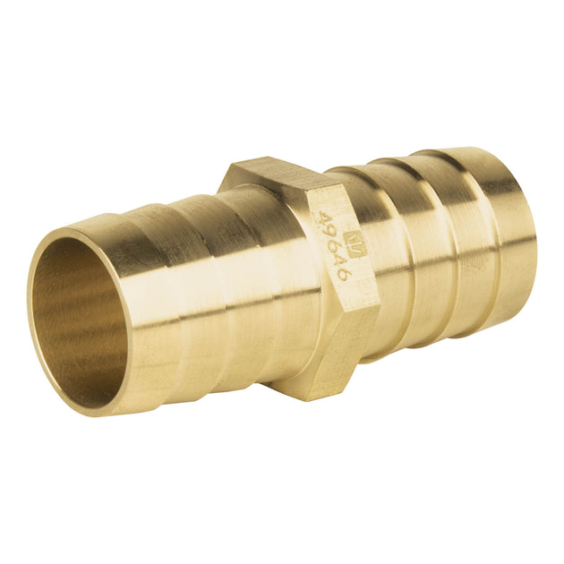 ADPO-1C Cople inserción de latón 1" para poliducto negro, FOSET