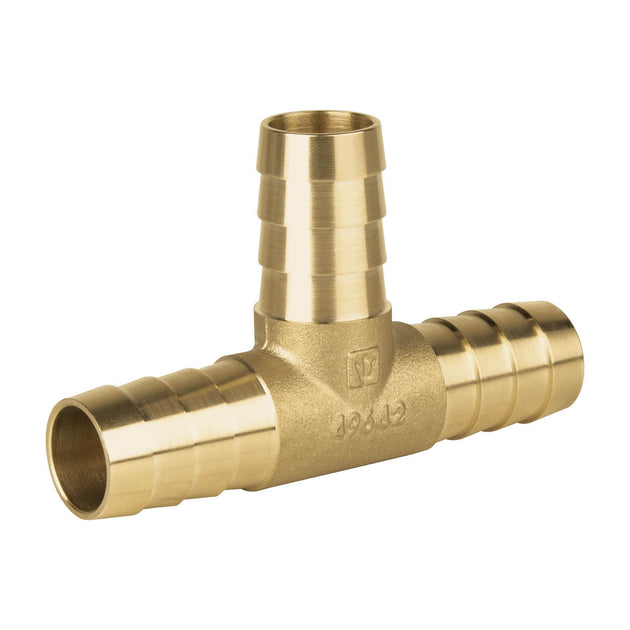 ADPO-3/4T Tee inserción macho latón 3/4" para poliducto negro, FOSET