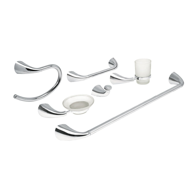 AEA-7000 Juego de 6 accesorios para baño metálicos, FOSET AERO