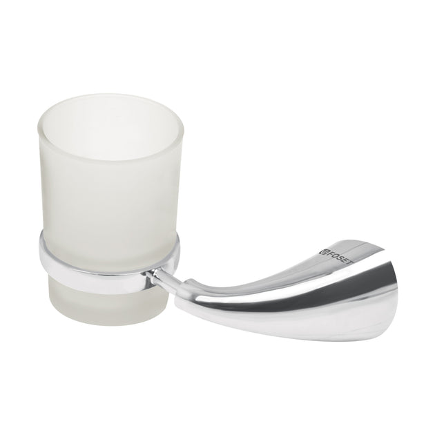 AEA-71 Portavaso cepillero metálico con vaso de vidrio, FOSET AERO