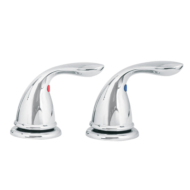 AEMM-01 Jgo manerales palanca p/taladros separados,lavabo,cromo AERO