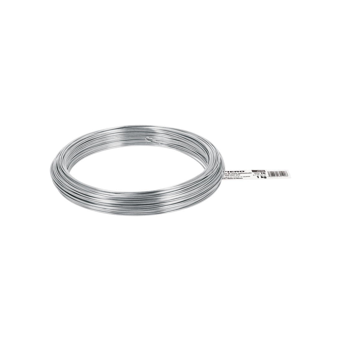 ALG-160 Kilo de alambre galvanizado, calibre 16, Fiero