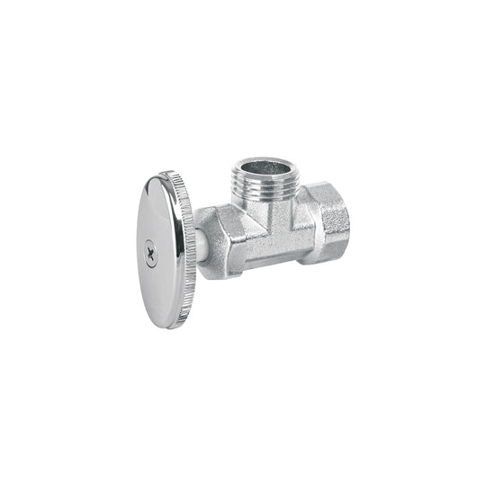 ANG-02P Llave angular 1/2", multivuelta, roscable, BASIC