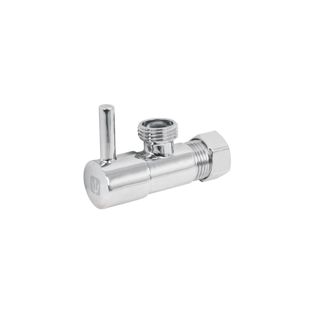 ANG-04BL Llave angular 1/2",1/4 de vuelta, barrilito, maneral palanca