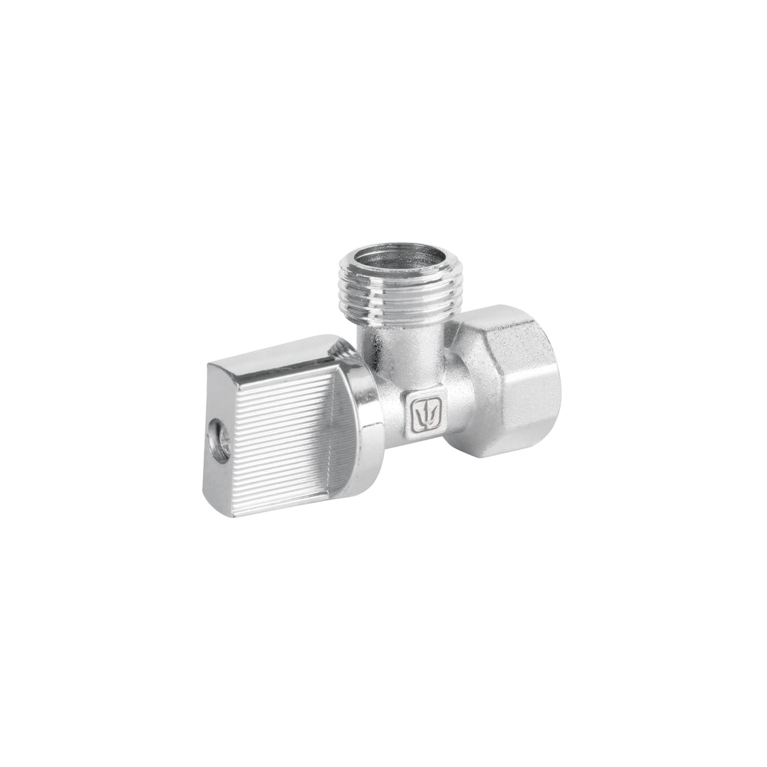 ANG-07 Llave angular 1/2", 1/4 de vuelta, roscable, BASIC