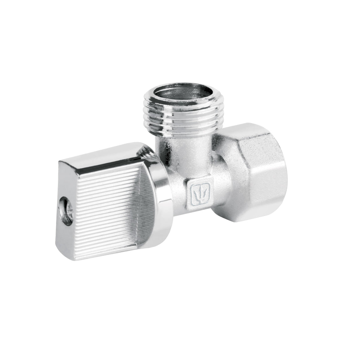 ANG-07BL Llave angular 1/2", 1/4 de vuelta, roscable, blíster, BASIC