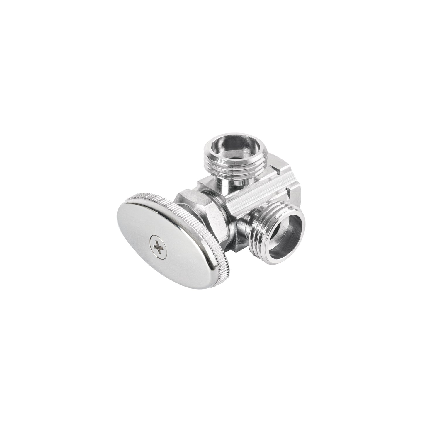 ANG-12 Llave ang. doble salida 1/2", multivuelta, roscable, FOSET