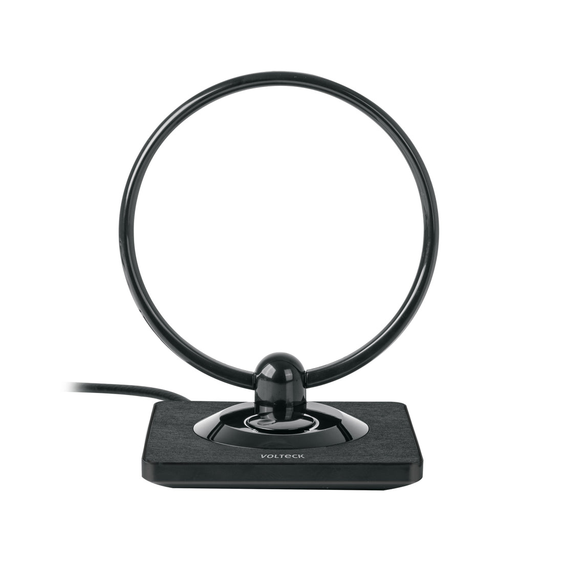 ANIN-28 Antena interior para TV HD, tipo aro, 30 dB, VOLTECK