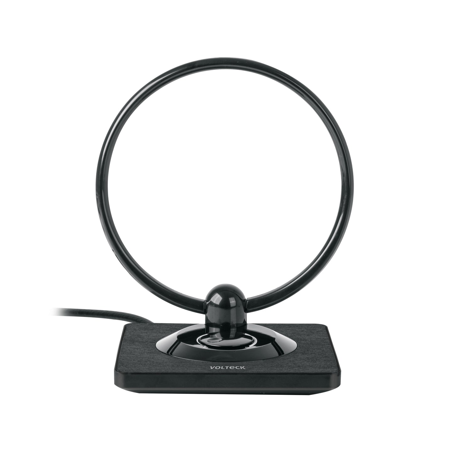 ANIN-28 Antena interior para TV HD, tipo aro, 30 dB, VOLTECK