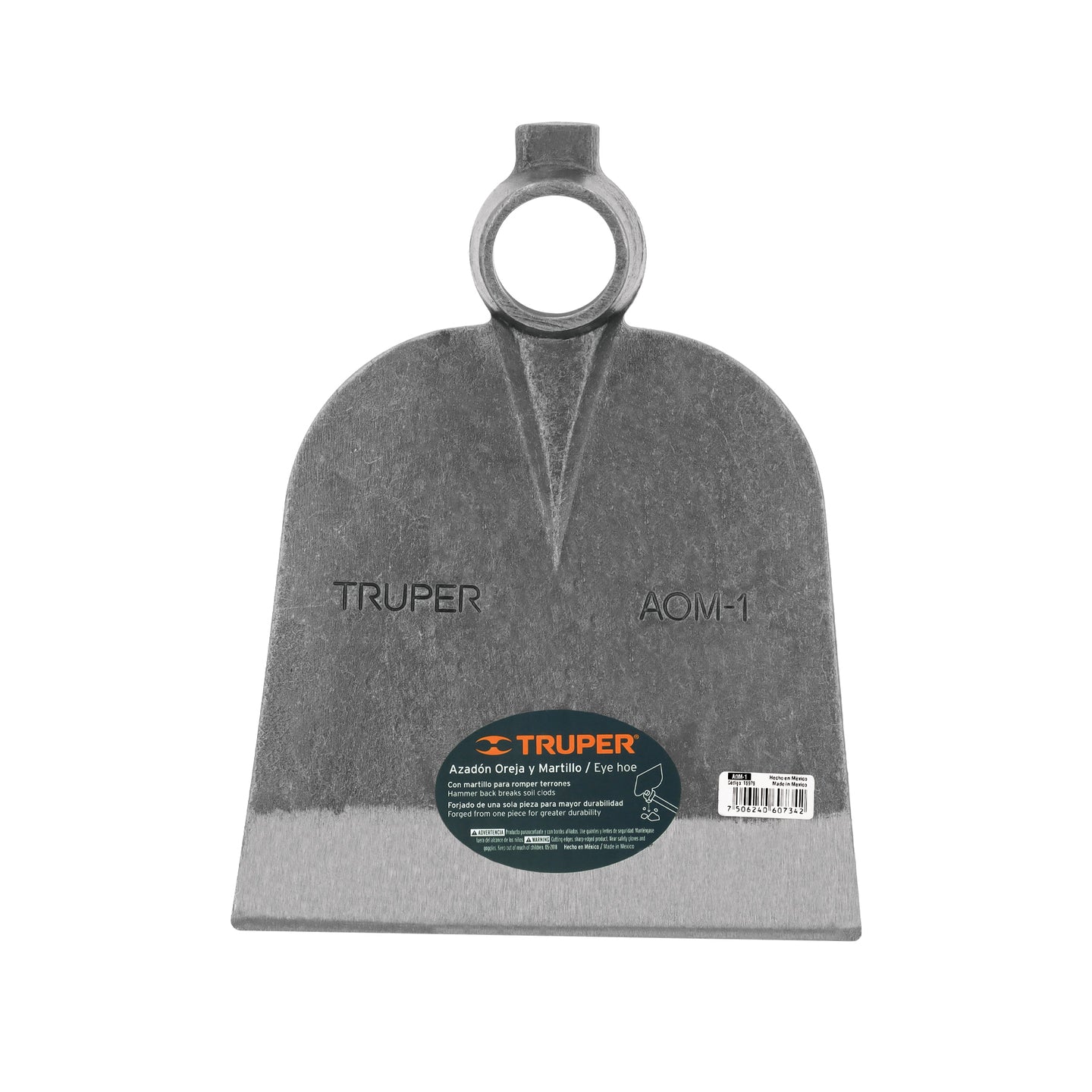 AOM-1 Azadón oreja y martillo No. 1 de 2.6 lb, sin mango, TRUPER