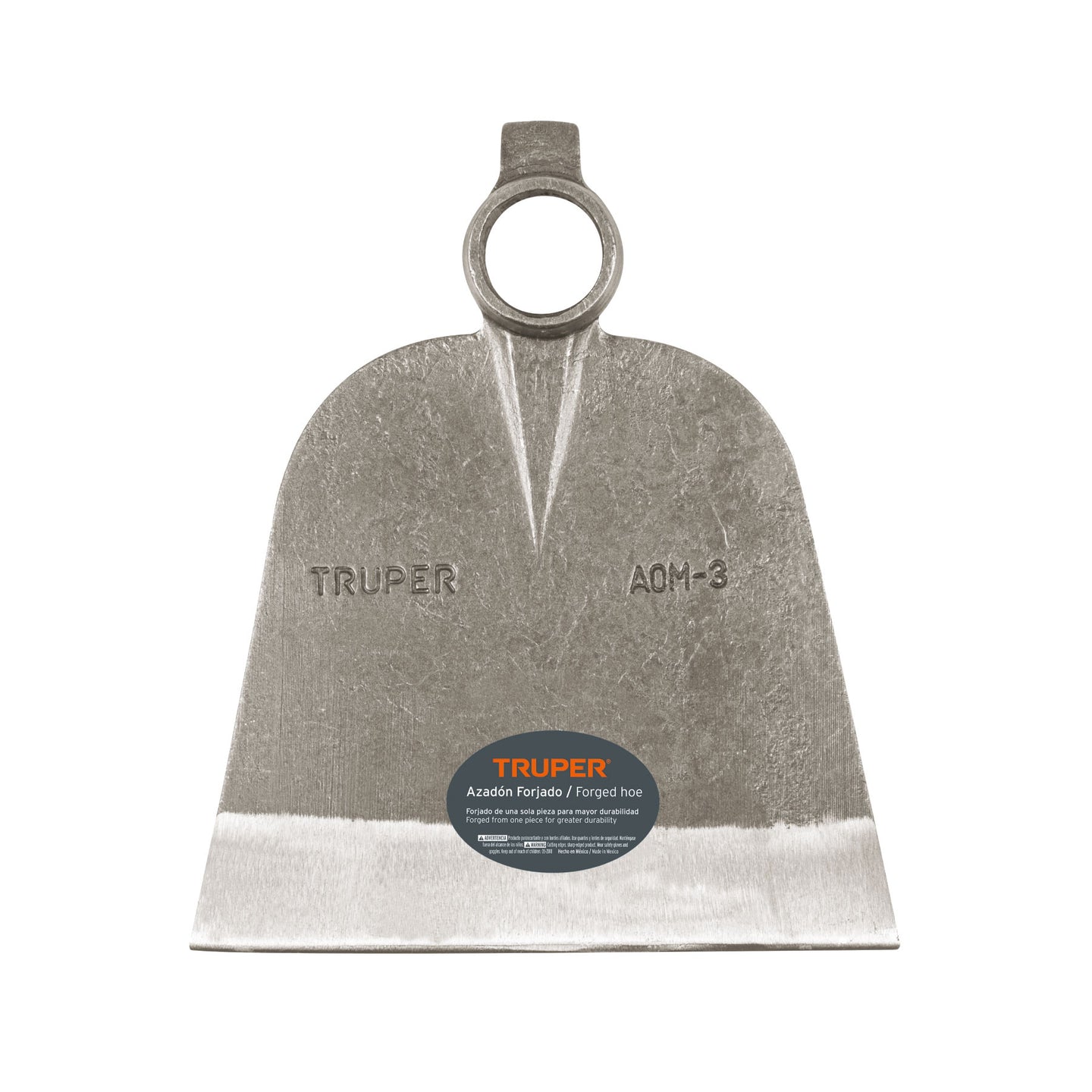 AOM-3 Azadón oreja y martillo No. 3 de 3.3 lb, sin mango, TRUPER